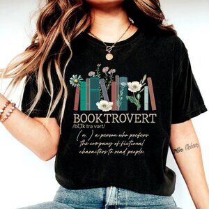 Booktrovert Shirt, Book Shirt, Book Lovers Gifts, Gifts For Book Lovers
